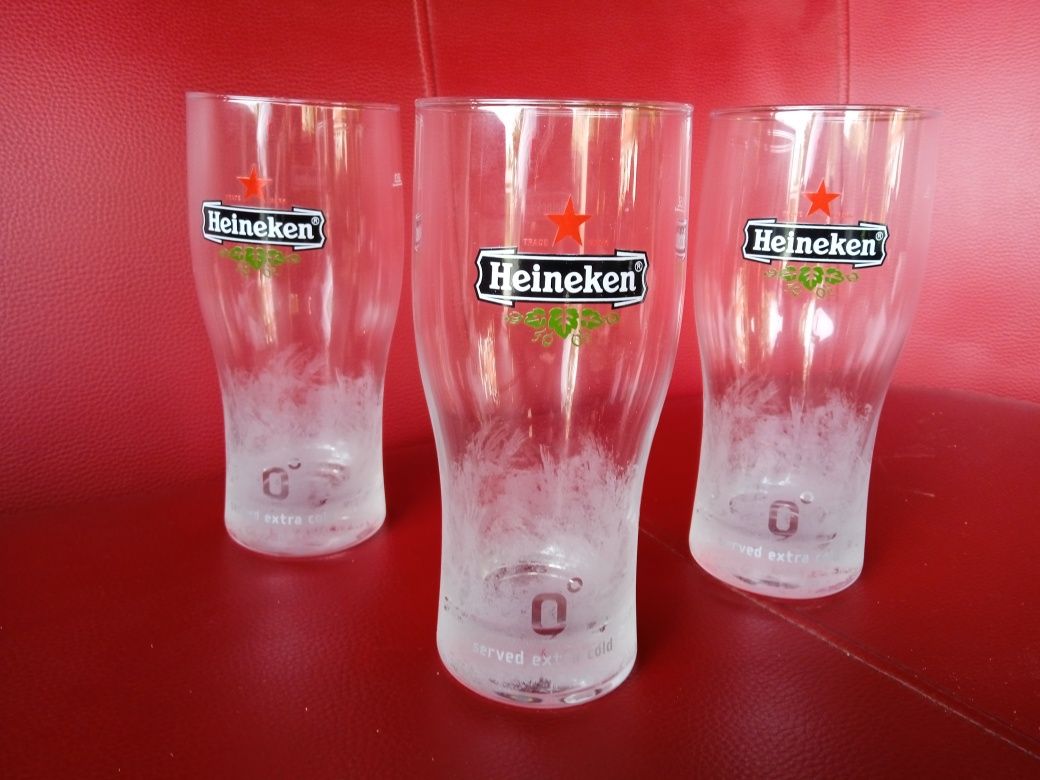 Szklankado piwa 0,5l Holba/Lech/Primator/Litovel/heinekennowe