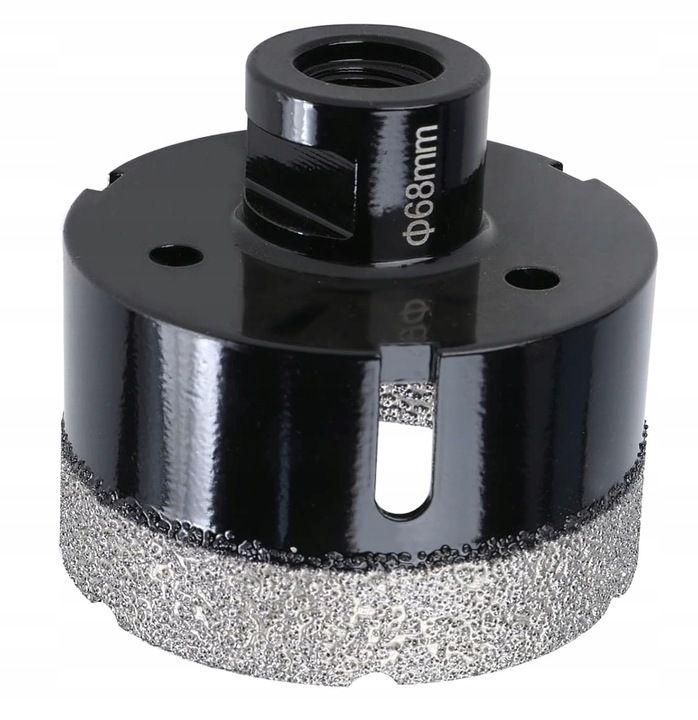 Otwornica Diamentowa Koronka Wiertło 68mm M14 Do Gres Płytek Glazury S
