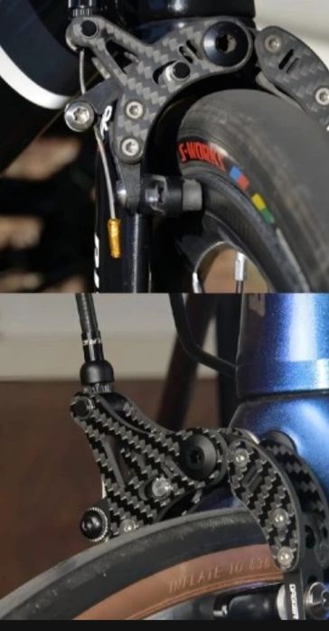 Super lekkie 167 gr. szczęki hamulca roweru.