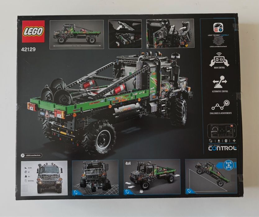 LEGO 42129 Technic - Ciężarówka Mercedes Zetros klocki nowe oryginalne