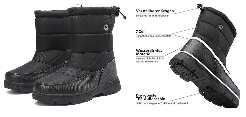 Barfulker Botas de inverno unisexo tam:45 (278)