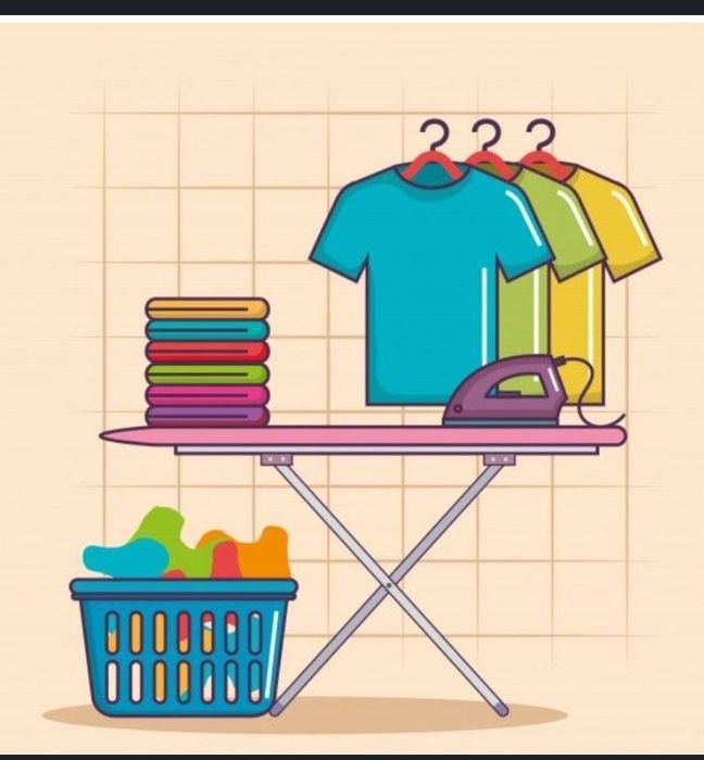 Limpeza profunda &Passagem a ferro