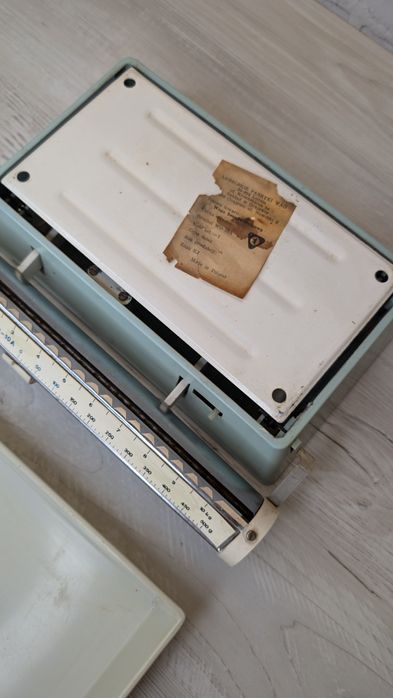 unikat PRL! waga bezodważnikowa WD-10A - Lubelskie Fabryki Wag - vinta