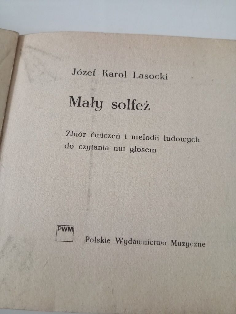 Mały solfeż - Lasocki