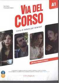 Via del Corso A1 podręcznik + 2CD + DVD EDILINGUA - Telis Marin, Pier