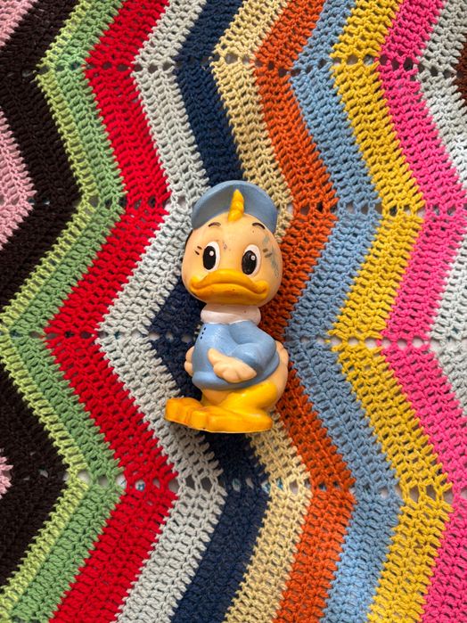 Іграшка каченя резинова із мультфільму