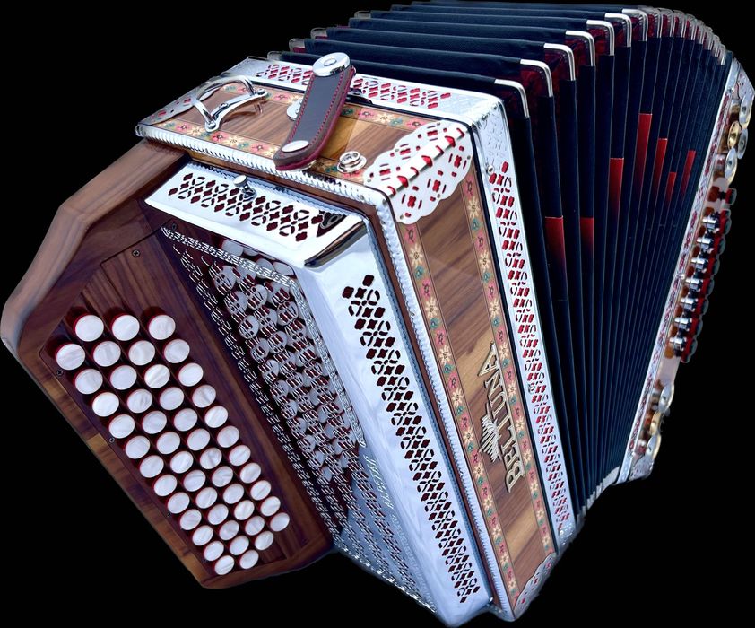 Akordeon Heligonka harmonia diatoniczna Beltuna Alpstar