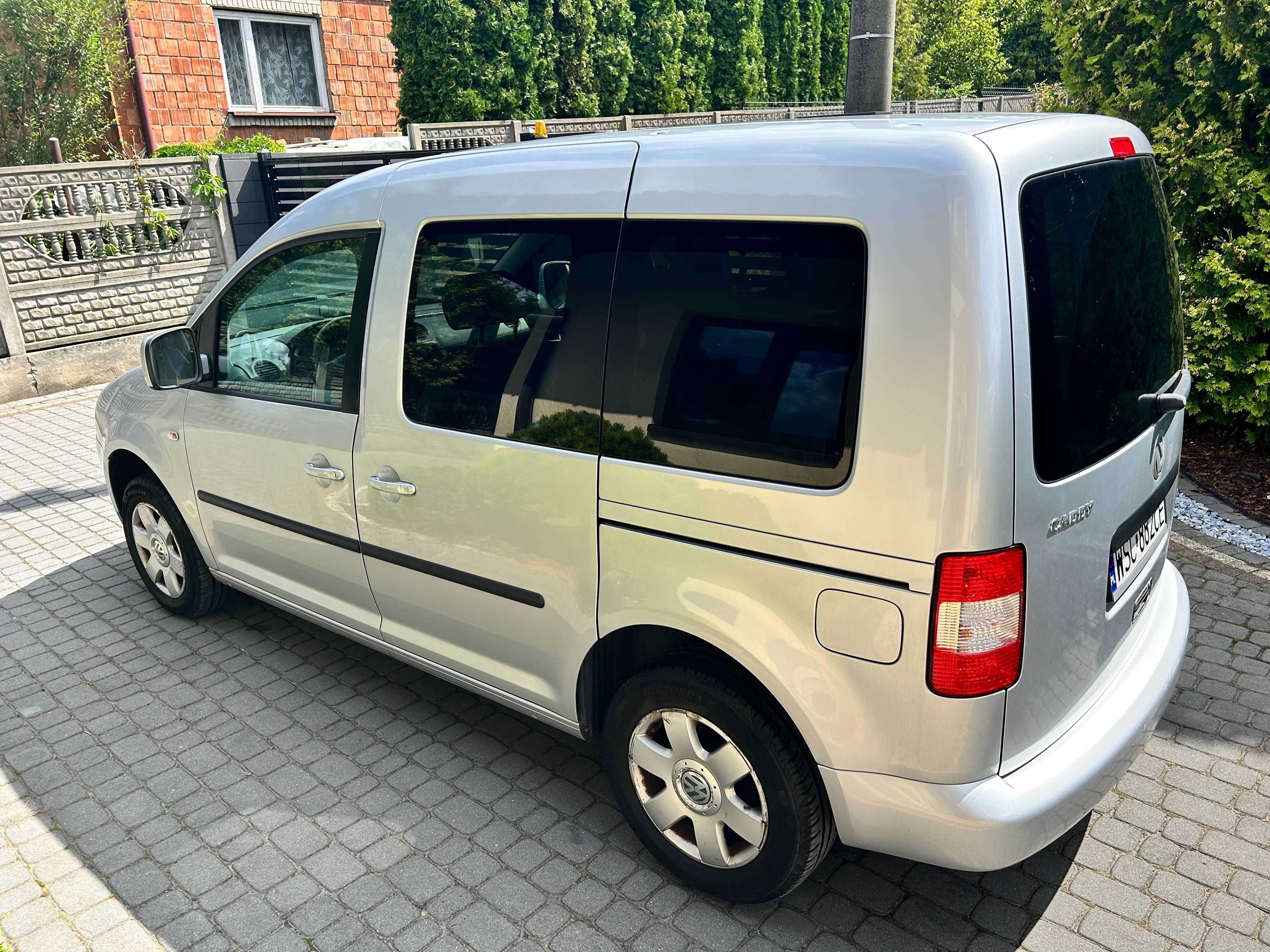 VV Caddy 1.9 TDI - 2010 r.- 167000km - salon Polska - bez wypadkowy