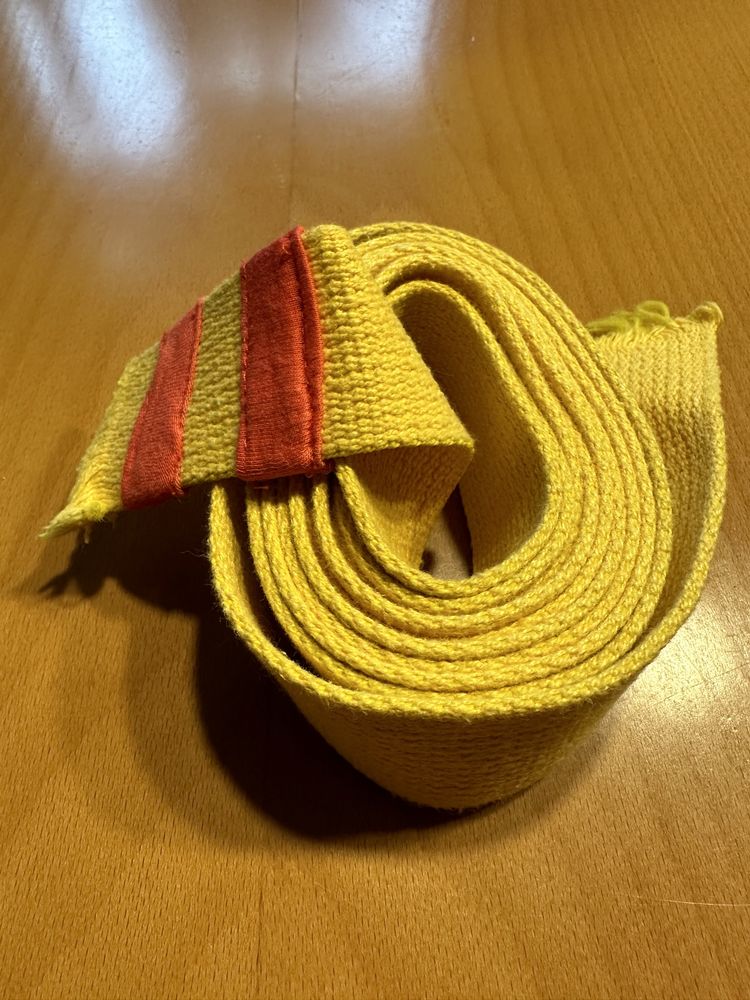 Pas żółty judo