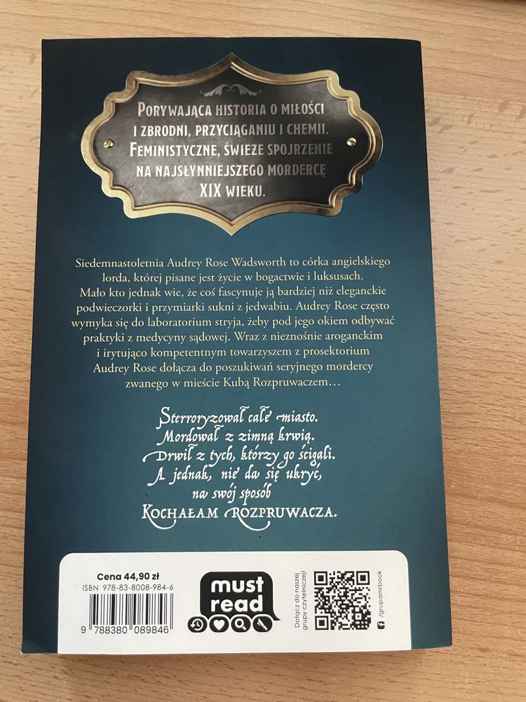„Jak podejść rozpruwacza” Kerri Maniscalco