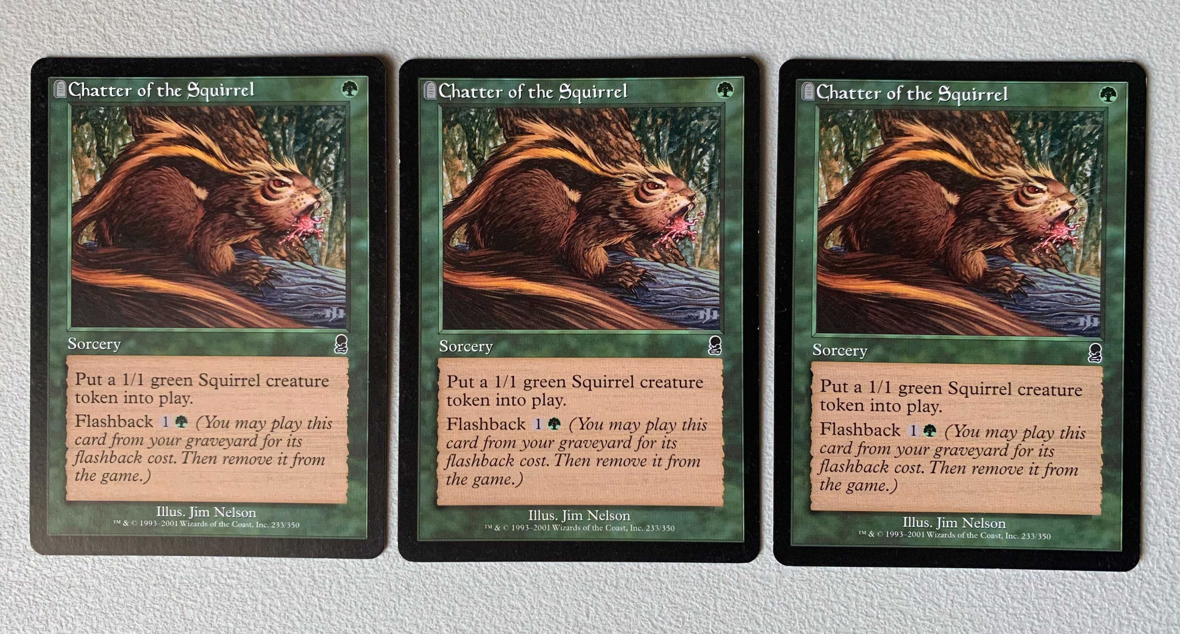 [MTG] 3 Chatter of the Squirrel