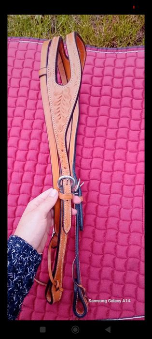 NOWE ogłowia westernowe +wodze