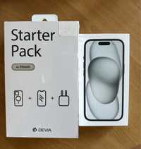 iPhone 15 (novo) c/ starter pack