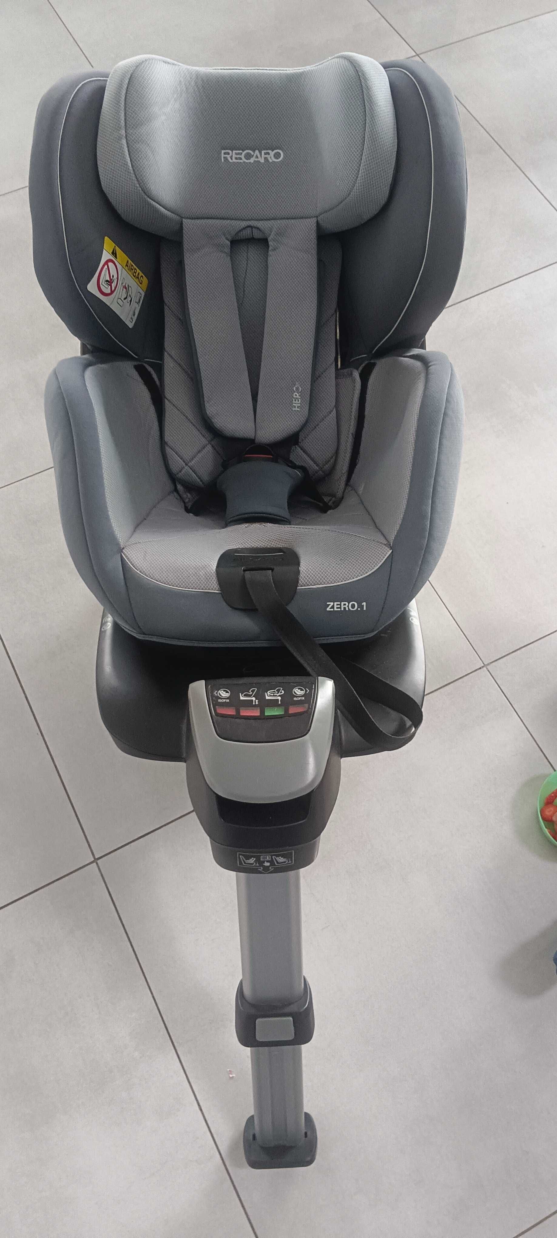 Fotelik obrotowy 360 stopni Recaro zero.1 Hero i-Size 0-18kg