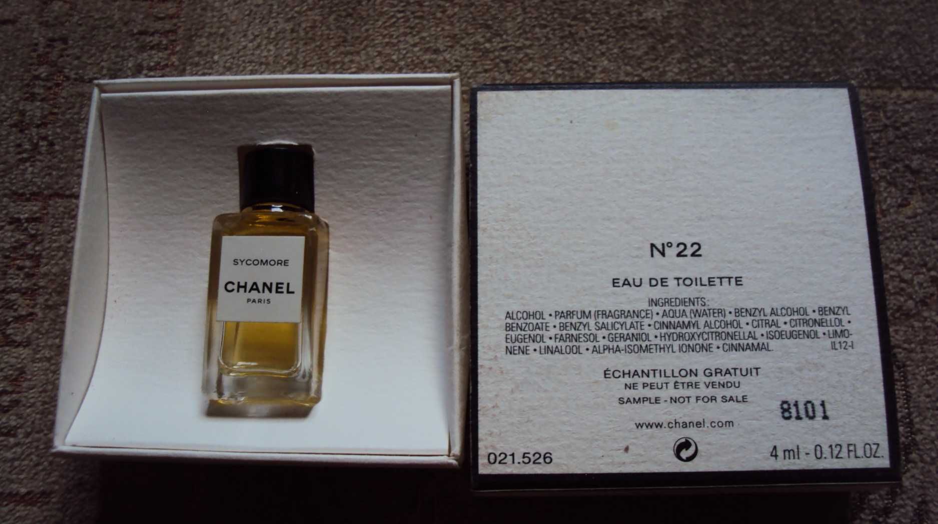CHANEL №22 Paris made in France 4ml духи