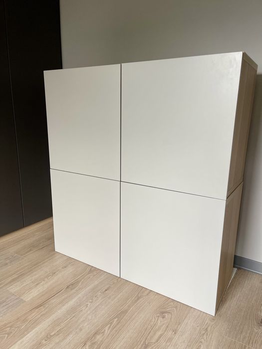 IKEA Besta 4x front drzwi jasnoszary 60x60 cm
