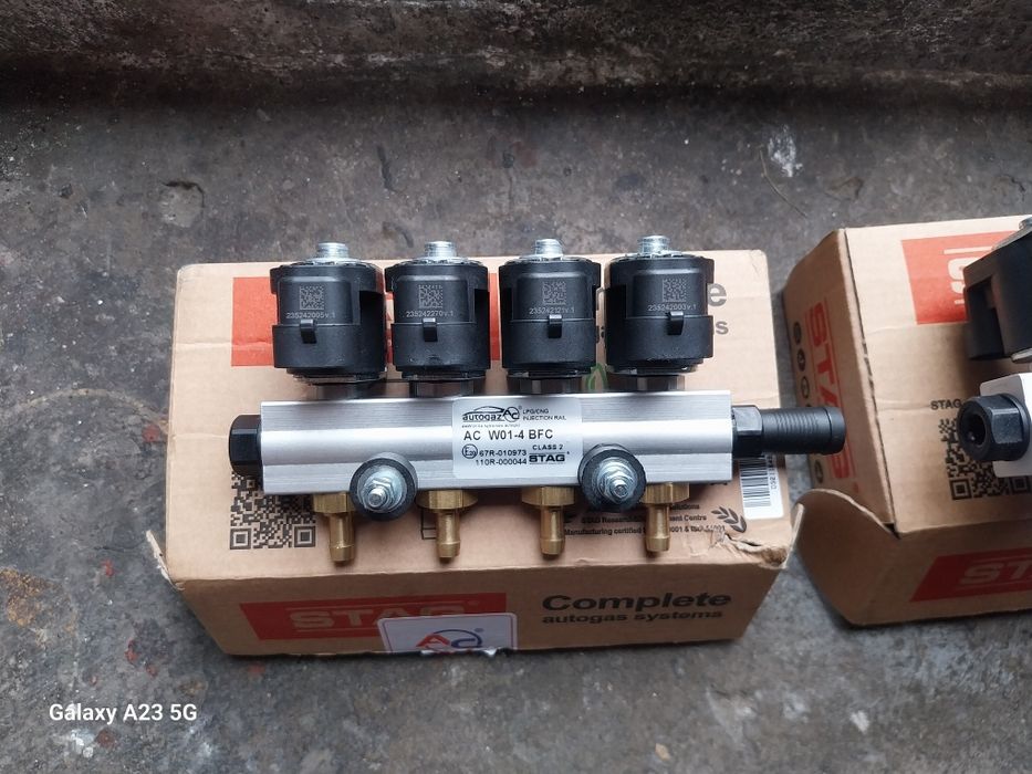 STAG ACW01 BFC - listwy wtryskowe LPG