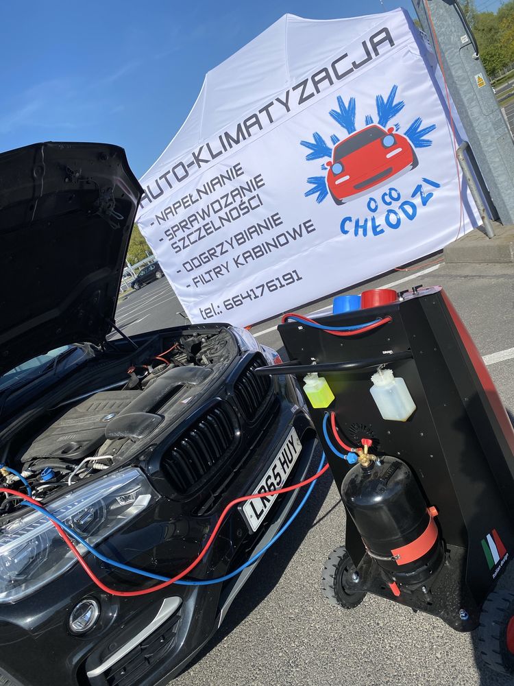 Auto klimatyzacja r134a/r1234yf Olsztyn Napełnianie Odgrzybianie