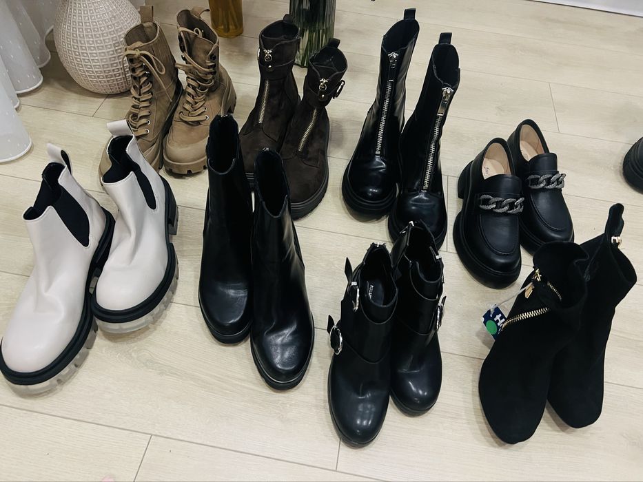 Черевики, нові, шоколадні