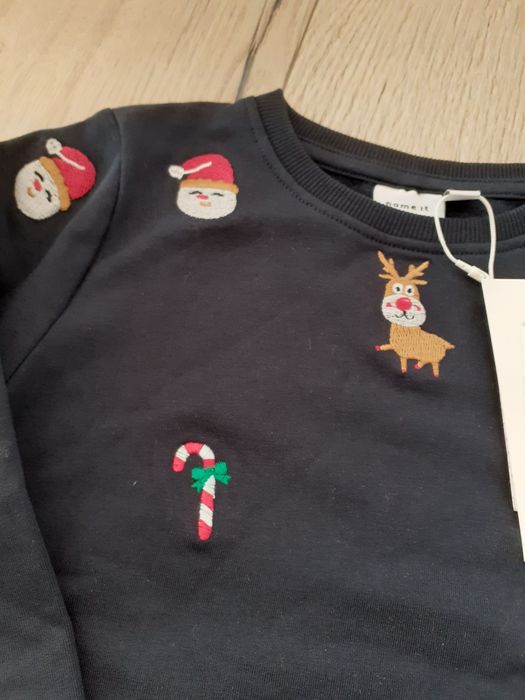 Bluza r.92 Name It,  Święta