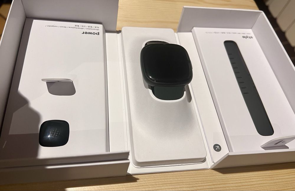 Fitbit Sense 2 Shadow Grey Graphite Nowy Uszkodzone Opakowanie