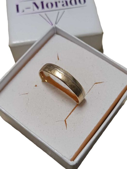 Złota obrączka 585 14K 3,37 g r. 22