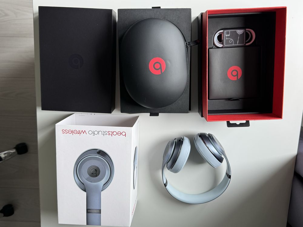 Słuchawki Beats by Dr. Dre Studio Wireless Metallic Sky Szary