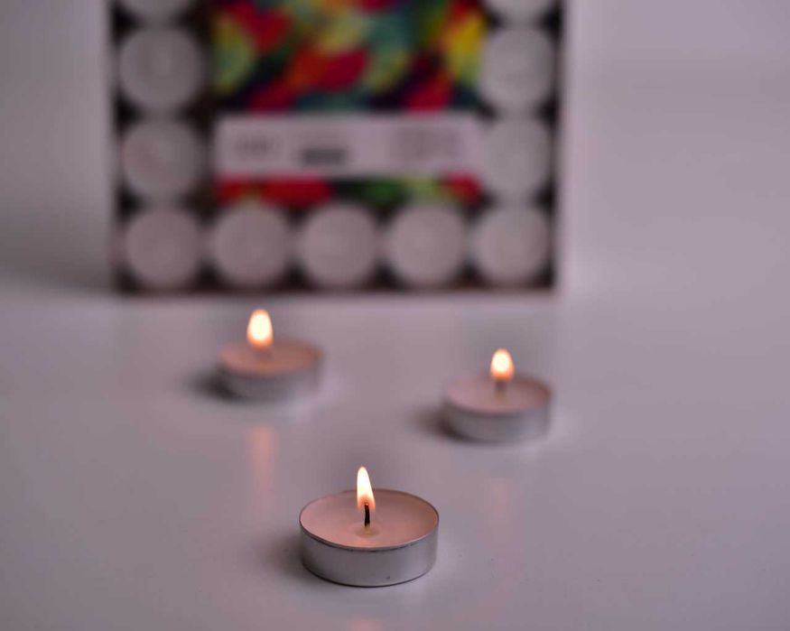 Свічки чайні Польща, свічки таблетки