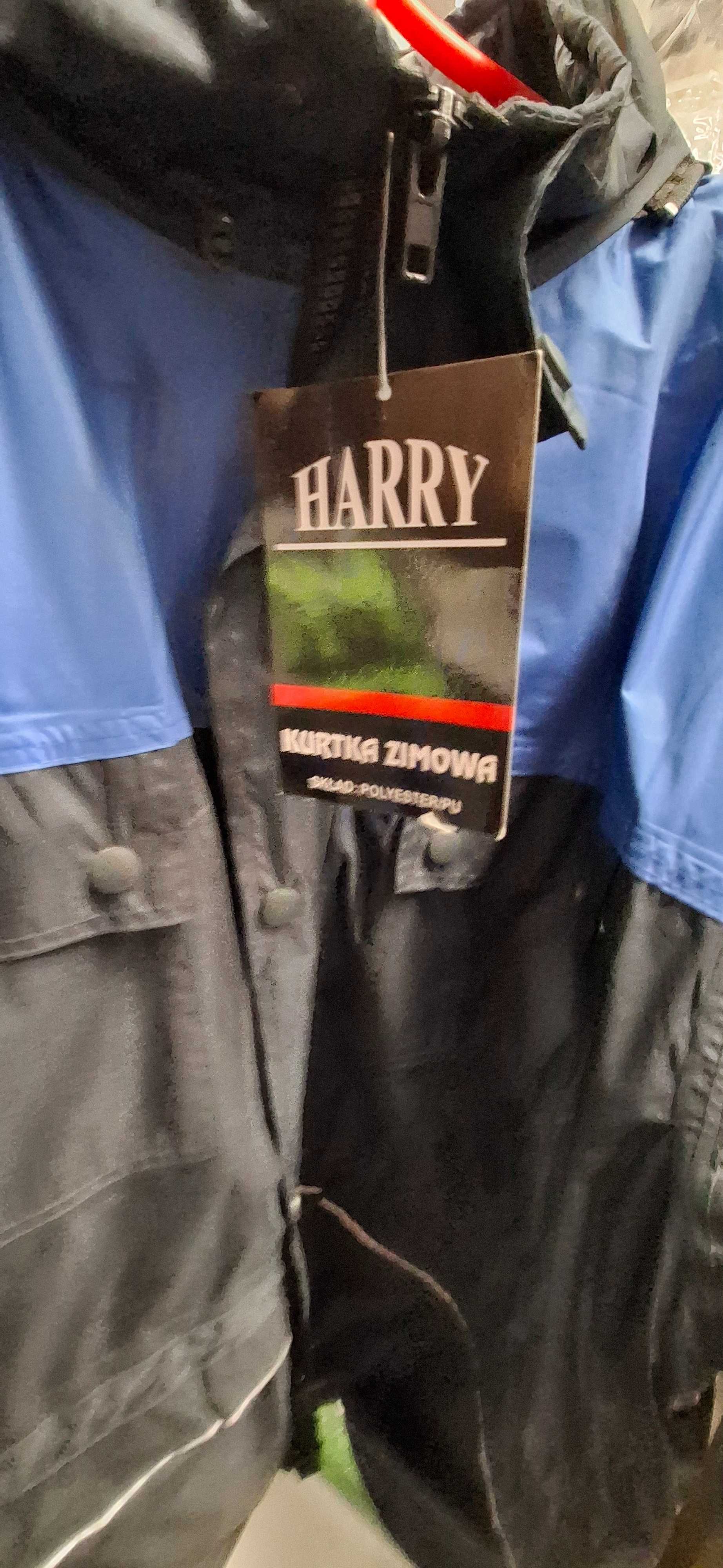 Kurtka HARRY XXL. niebieska, zimowa !