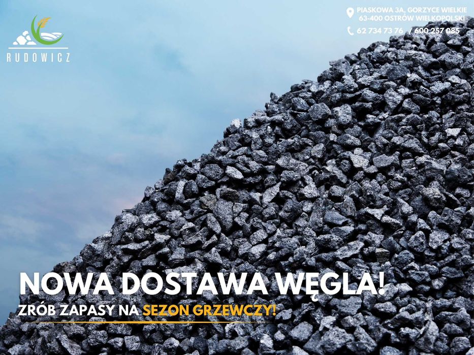 Węgiel orzech polska kopalnia wysokokaloryczny 30 MJ