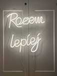 Napis neonowy LED - "Razem lepiej" na wynajem