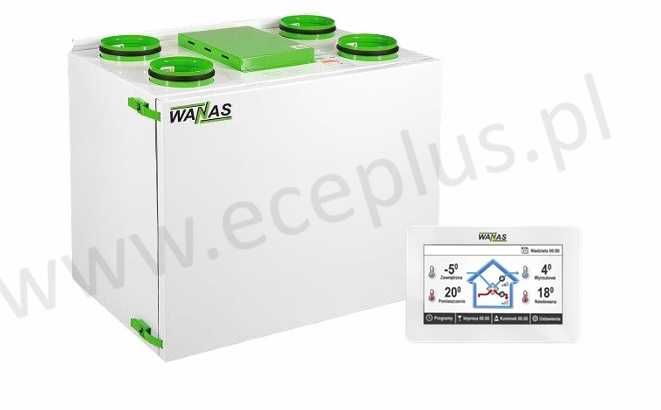 Rekuperator WANAS CLASSIC 355 V_XF centrala wentylacyjna rekuperacja