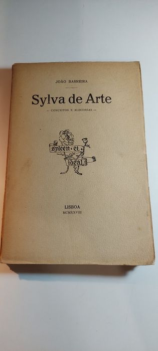 Sylva de Arte, Conceitos e Alegorias - João Barreira (1928)