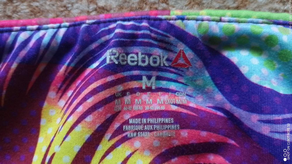 Legginsy Reebok Rozmiar M Kolorowe Crosfitt
