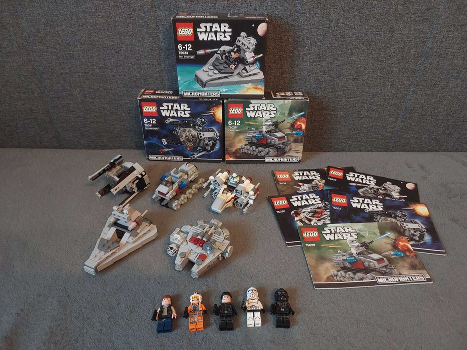 Lego Star Wars Microfighters 5/6 zestawów seria 1