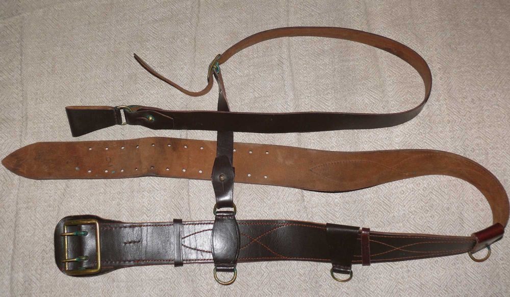 Портупея. С креплением под Планшет, Кобура, Шашка. 1940-60 гг.