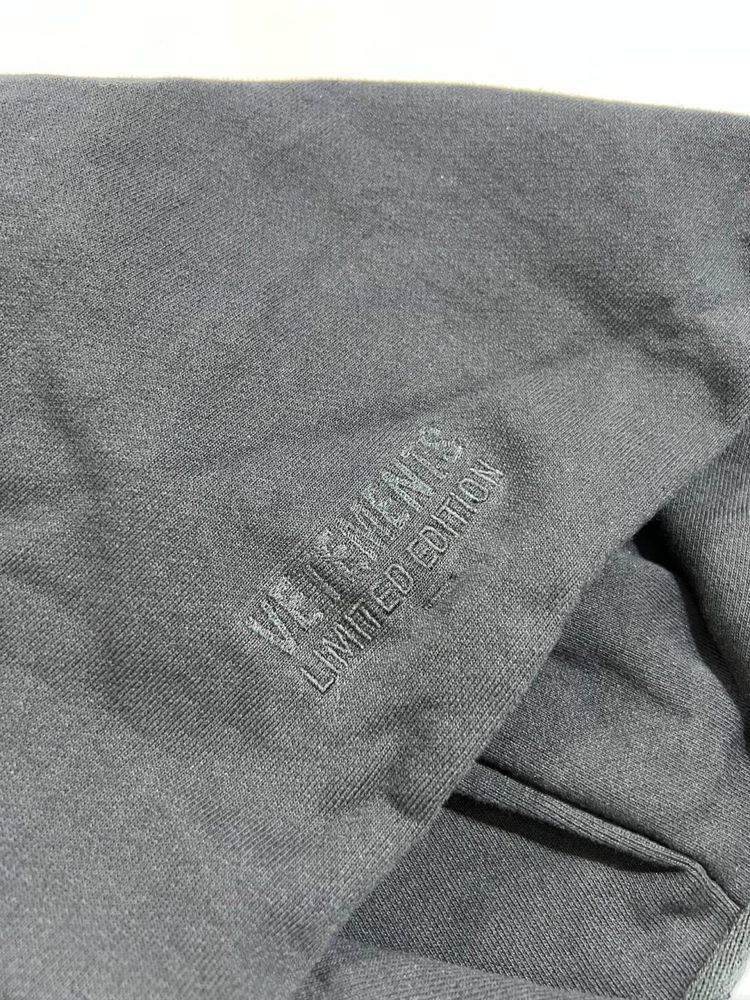 худи Vetements Restricted Hardcore hoodie black