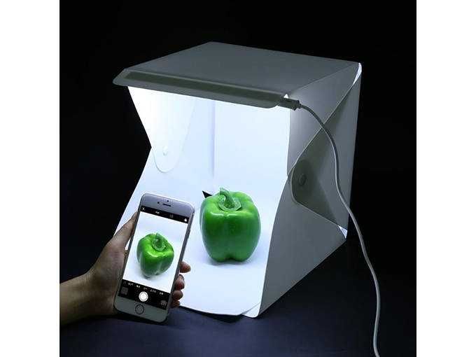 Namiot bezcieniowy studio do zdjęć produktów 20led