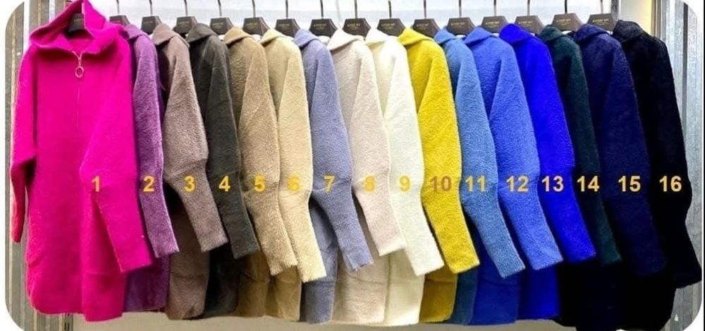 Płaszcz alpaka kaptur suwak butelkowa zieleń róż szary beż Karmel