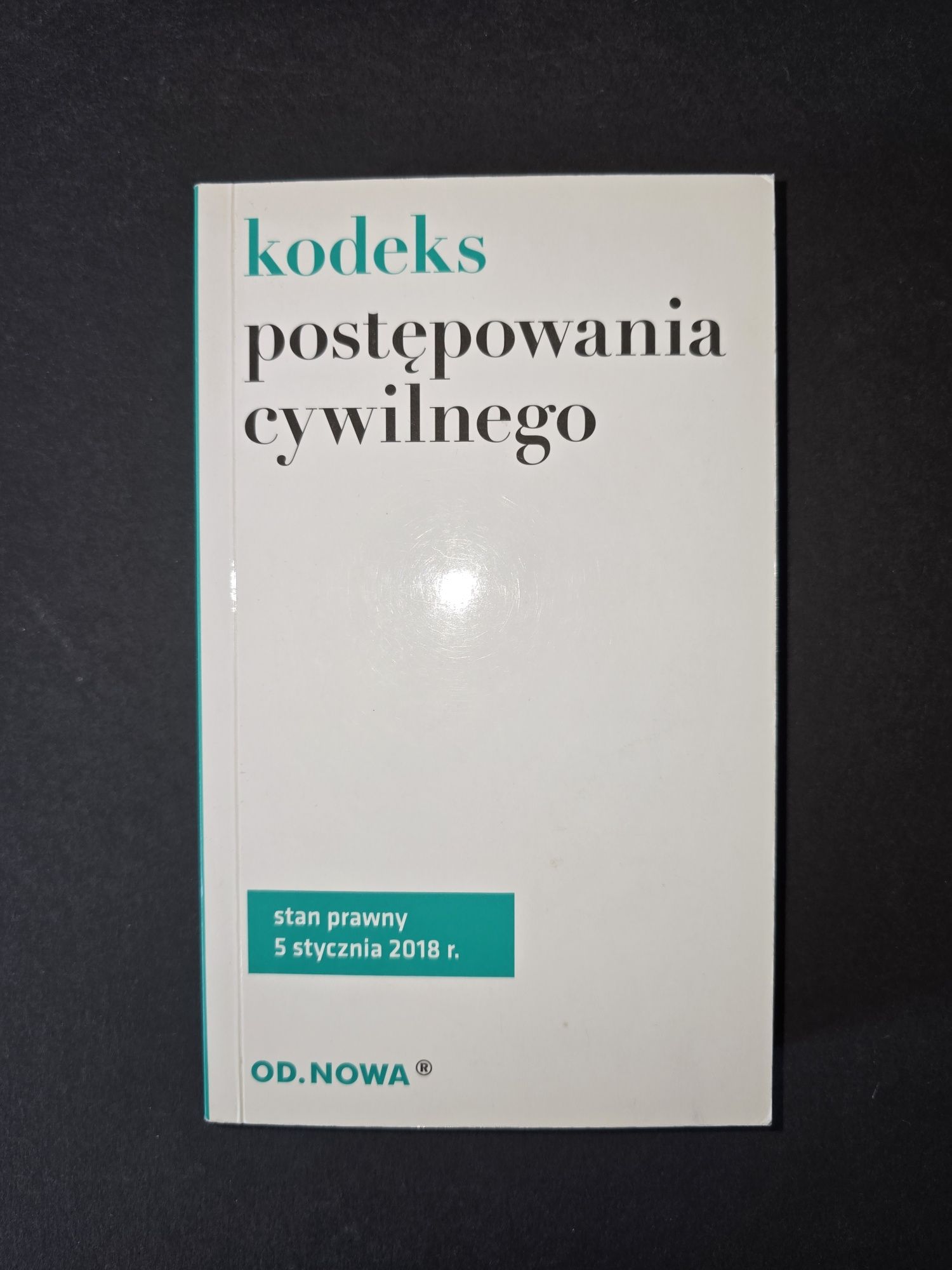 Kodeks postępowania cywilnego,  Od.Nowa
