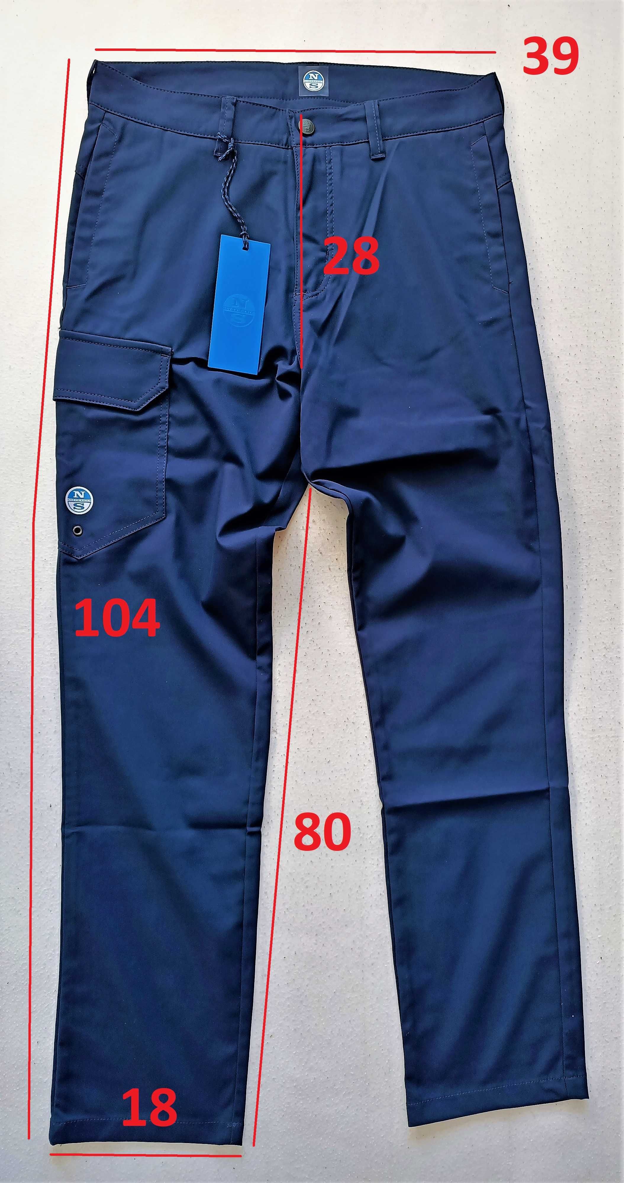 NORTH SAILS spodnie cargo stretch CREW Collection - rozm. 30