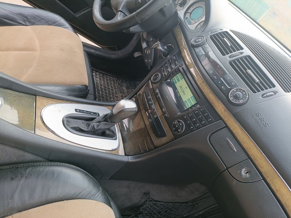 Комплект бампер фари капот крила Mercedes 211. Розборка