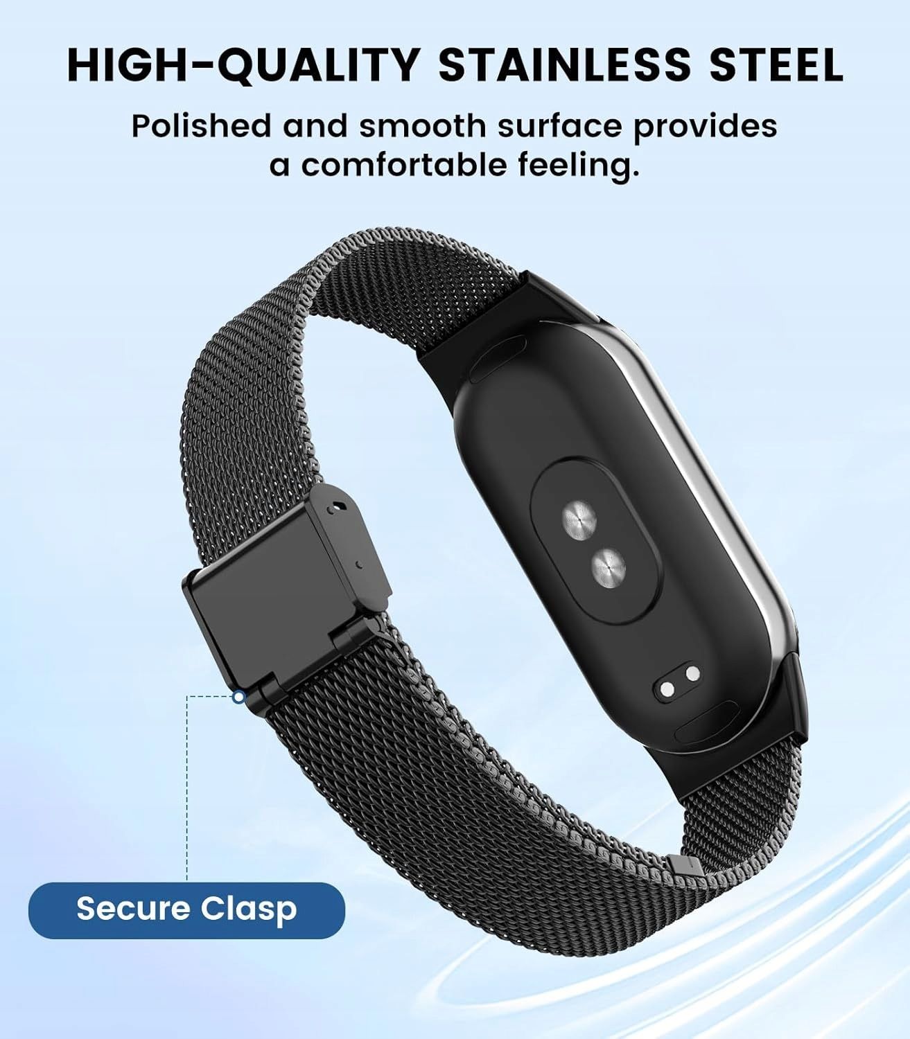 Bransoletka Do Zegarka Xiaomi MI Band 8 Czarna