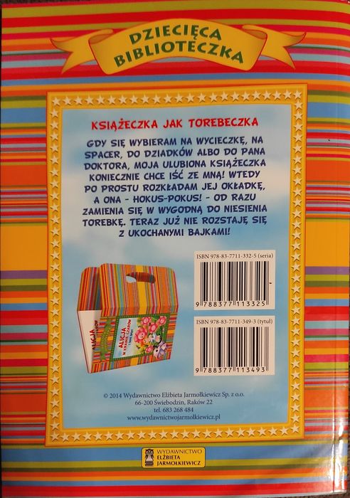 Książeczka jak torebeczka - mała syrenka i inne bajki