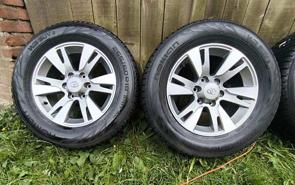 Nowe Oryginalne Koła Zimowe Toyota Hilux 18"