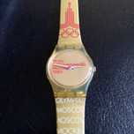 Swatch zegarek UNIKAT kolekcjonerski Olimpiada Moskwa 1980