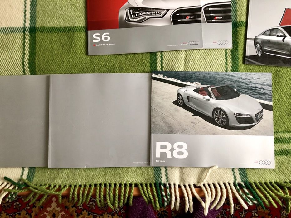 Каталог Audi A1,A3,S3,A4,A5,A6,A7,A8,S8,S6,S5,R8,R8Spider,Q3,Q5,Q7
