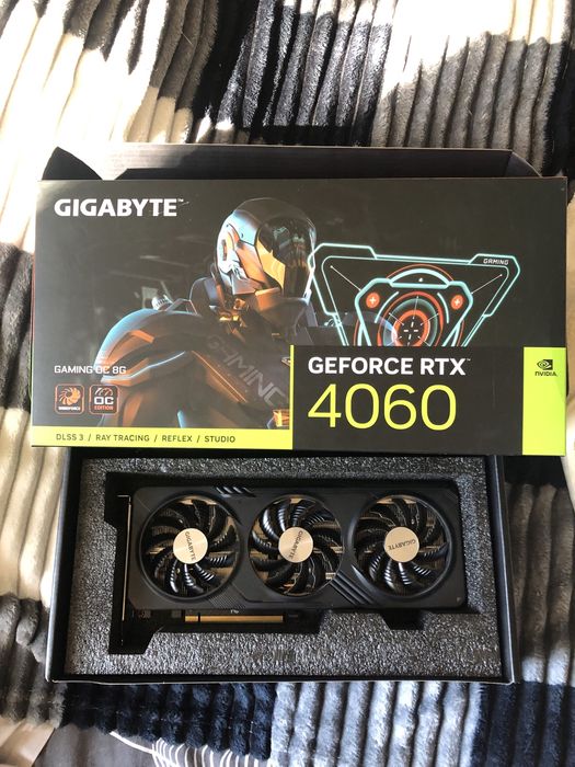 Видеокарта Gygabite 4060 gaming OC 8GB - отличное состояние!