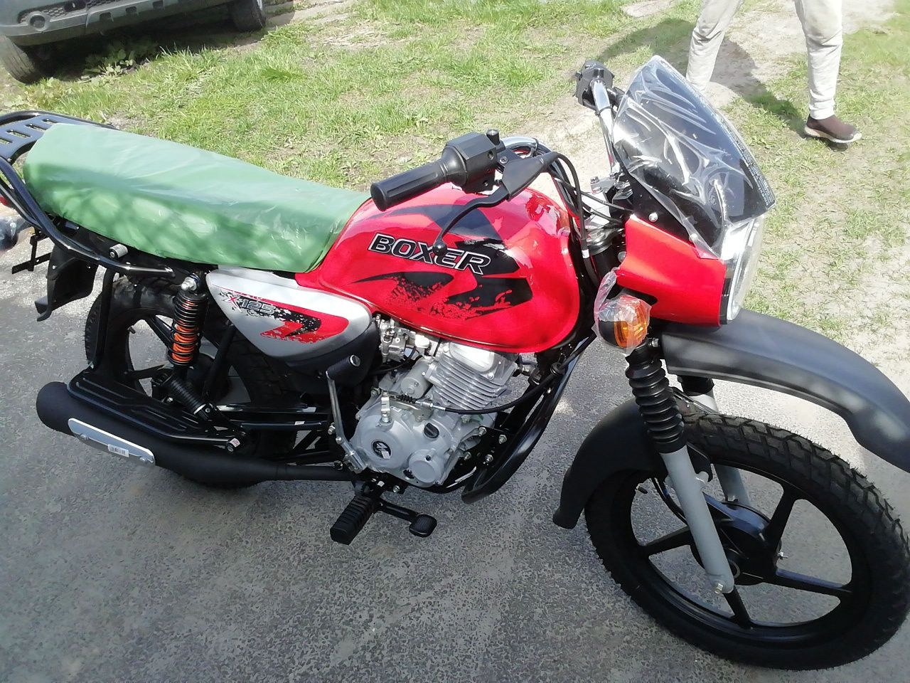 Продам мотоцикл" BAJAJ(Баджаж)"BOXER" 125см.куб  1250$