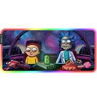 Bimormat XXL RGB Podkładka pod mysz duża 90 x 40 cm Ricky morty